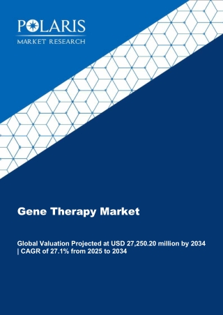 Gene Therapy Market