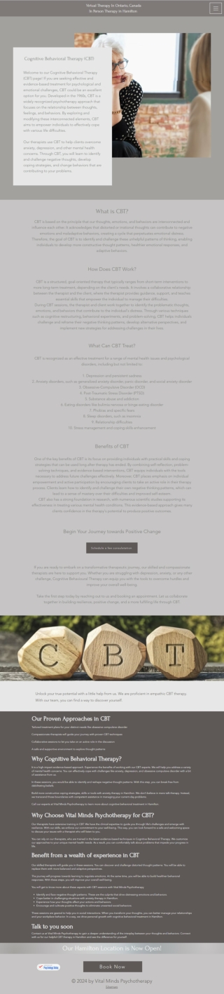 Obsessive Compulsive Disorder therapy