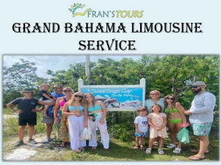 Grand bahama limousine service