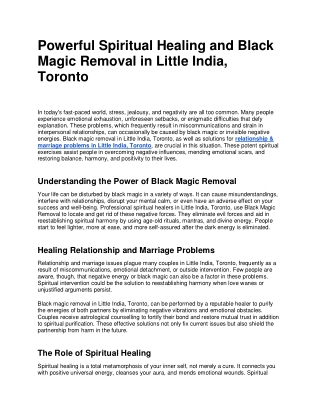 Rebuild Stronger Bonds with Powerful Family Problem Solution in Toronto