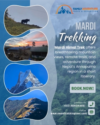 Mardi Himal Trek 9 Days | Popular Trek in Nepal