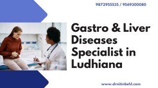 Trusted Gastro & Liver Specialist in Ludhiana
