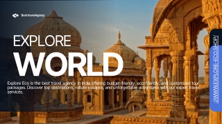 Explore Eco | Best Travel Agency for Memorable & Eco-Friendly Trips