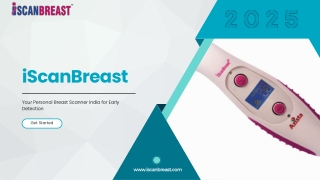 Your Personal Breast Scanner India for Early Detection