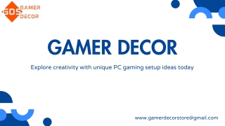 Explore creativity with unique PC gaming setup ideas today