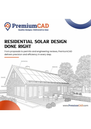 RESIDENTIAL SOLAR DESIGN DONE RIGHT