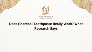 Does Charcoal Toothpaste Really Work What Research Says