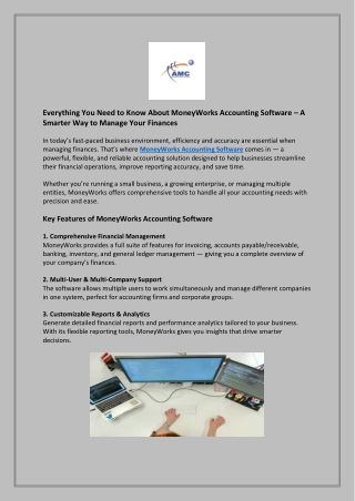 Everything You Need to Know About MoneyWorks Accounting Software