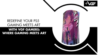 Get Custom PS5 Skins| VGF Gamers| Custom Console Skins| PS5 Skins