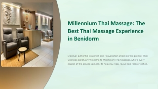 Best Thai massage