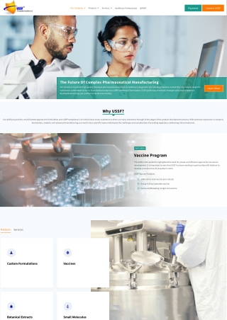 Formulation Services - US Specialty Formulations