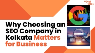 Why Choosing an SEO Company in Kolkata Matters for Business