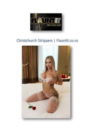 Christchurch Strippers | Flauntit.co.nz
