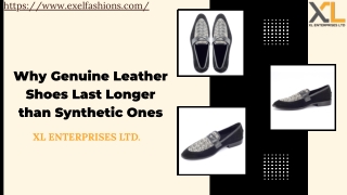 Why Genuine Leather Shoes Last Longer than Synthetic Ones