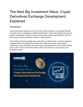 The Next Big Investment Wave_ Crypto Derivatives Exchange Development Explained