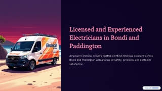 Trusted Electricians in Bondi & Paddington | Expert Electrical Services