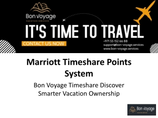 Understanding the Marriott Timeshare Points System for Smarter Vacations