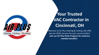Your Trusted HVAC Contractor in Cincinnati, OH