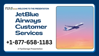 1-877-658-1183 - JetBlue Airways Customer Services