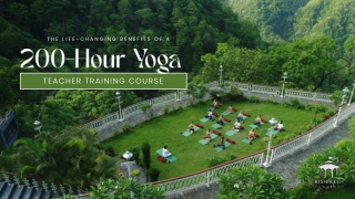 200- Hour Yoga Teacher Training in India
