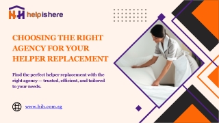Expert Tips for Smooth Helper Replacement in Singapore Homes