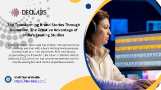Transforming Brand Stories Through Animation, The Creative Advantage of India's Leading Studios