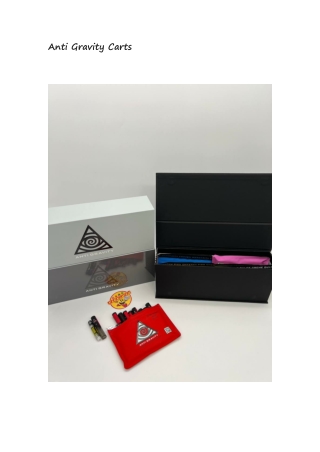 Anti Gravity Carts