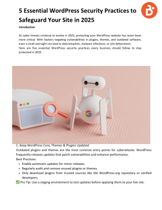 5 Essential WordPress Security Practices to Safeguard Your Site in 2025.pdf