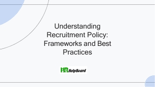 Recruitment and Selection Policy