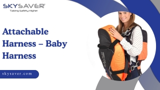 Attachable Harness – Baby Harness