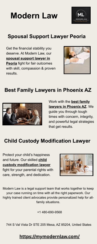 Spousal Support Lawyer Peoria