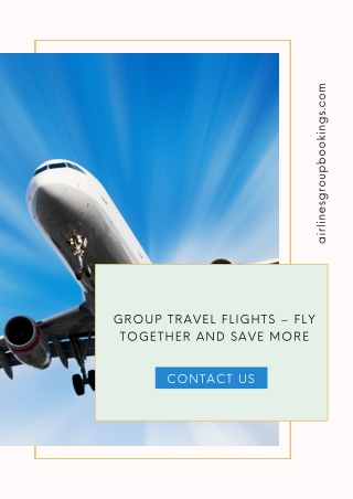 Team and Corporate Group Airline Bookings