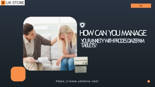 Prodes Diazepam Tablets UK