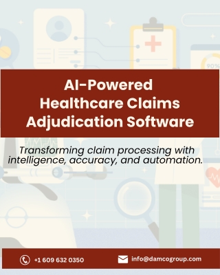 AI-Powered Healthcare Claims Adjudication Software