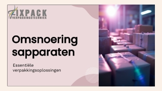Essentiële verpakkingsoplossingen