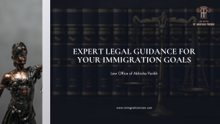 Expert Legal Guidance for Your Immigration Goals