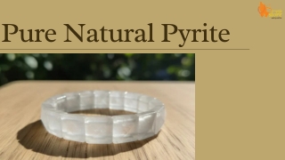 Pure Natural Pyrite