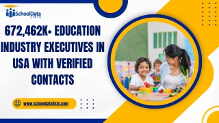 What is a Education Industry Email List?