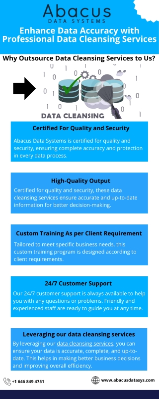 Enhance Data Accuracy with Professional Data Cleansing Services