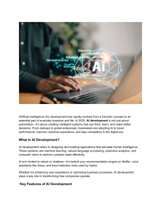 Smarter Apps. Faster Growth. Powered by AI.