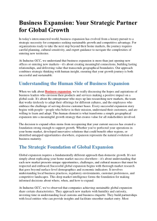 The Role of Global Business Services in Driving Digital Transformation