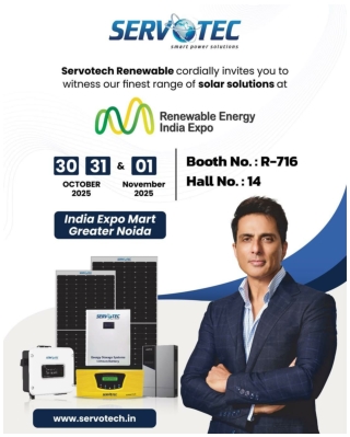 Join us at Renewable Energy India Expo & RenewX 2025!