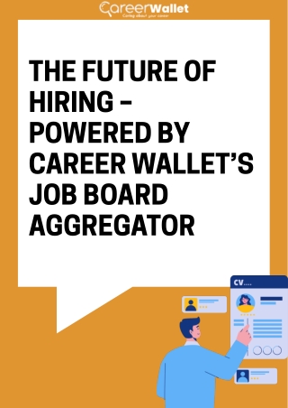 The Future of Hiring – Powered by Career Wallet’s Job Board Aggregator