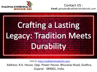 Hand Mould Clay Bricks, Radha Krishna Bricks