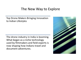Top Drone Makers in India | List of Leading UAV Manufacturers