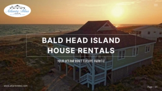 Bald Head Island House Rentals: Spacious, Pet-Friendly Homes by the Shore