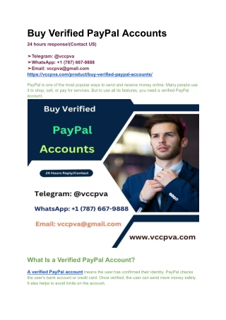 Buy Verified PayPal Accounts (4)