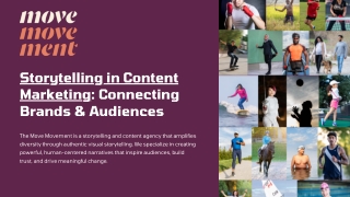 Storytelling in Content Marketing: Connecting Brands & Audiences