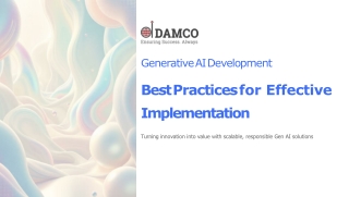 Enhancing Customer Experience with Generative AI