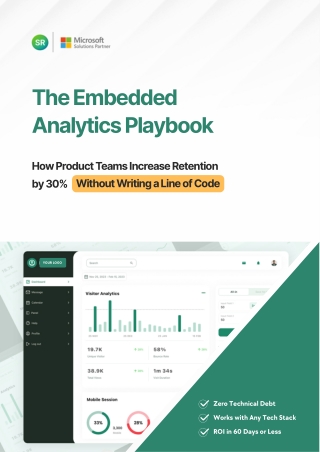 Embedded Analytics Playbook: Boost User Retention by 30% Without Code